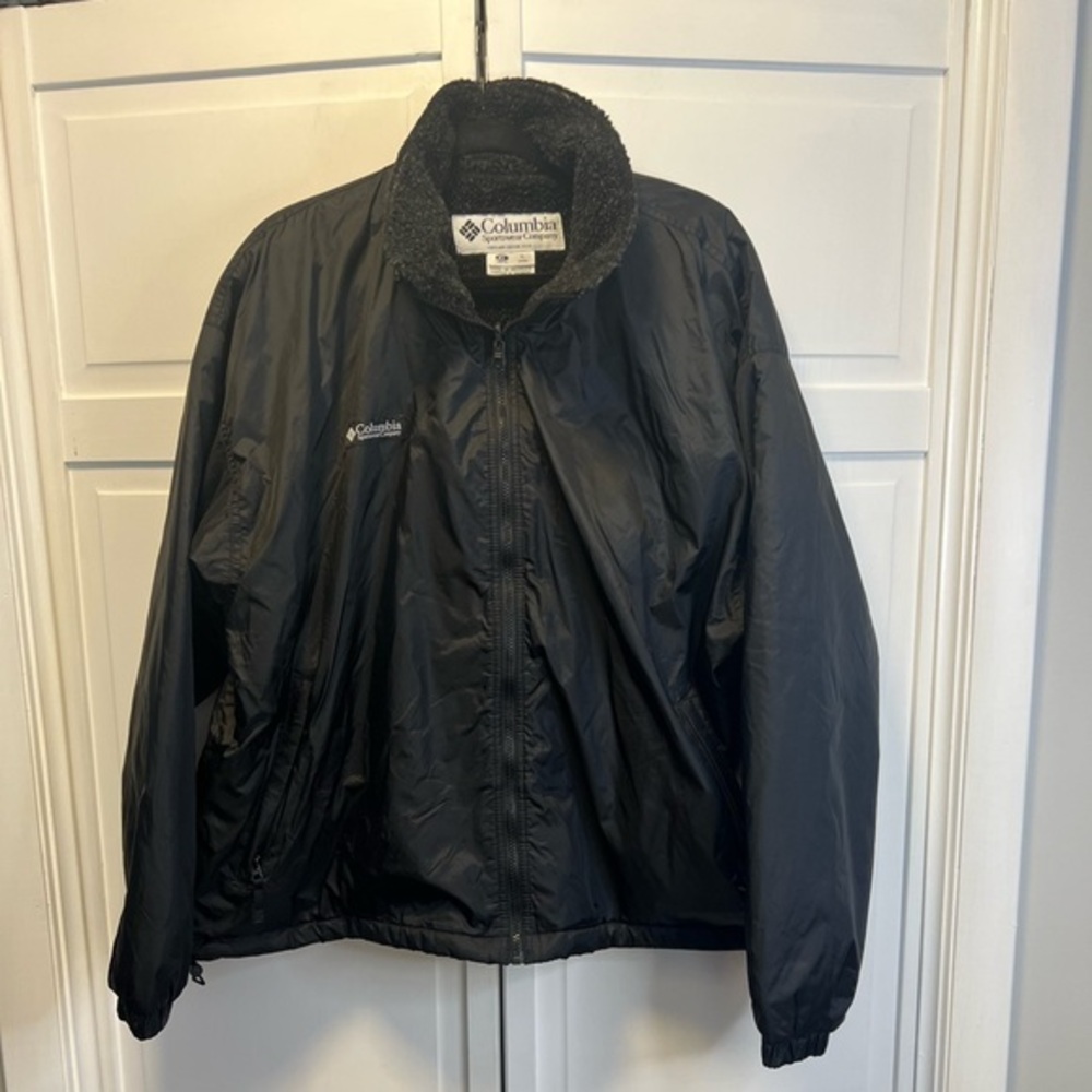 Vintage Men’s Columbia Sportswear Company Fleece-Lined Jacket Size Men’s XL